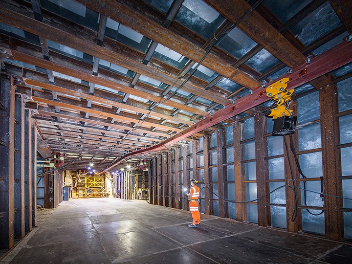 Boulby Mine Man Shaft Repair